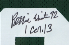 1990's Reggie White Green Bay Packers 33 x 43 Framed Signed Jersey Display (JSA)
