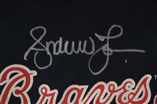 1996-2007 Andruw Jones Atlanta Braves Signed Equipment Bag (MEARS LOA/JSA/Player LOA)