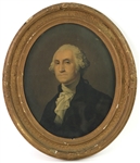 1864 George Washington 1st President of the Unites States 18.5" x 21.5" Framed Portrait