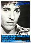 1980 Bruce Springsteen The River 24" x 35" Madison Square Garden Tour Poster