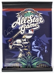 2002 Multi Signed Miller Park 23 x 35.5 All Star Game Stadium Banner w/ 9 Signatures Including Derek Jeter, Mariano Rivera, Frank Robinson & More (MEARS LOA/JSA/MLB Hologram) 