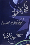 2002 Multi Signed Miller Park 23 x 35.5 All Star Game Stadium Banner w/ 9 Signatures Including Derek Jeter, Mariano Rivera, Frank Robinson & More (MEARS LOA/JSA/MLB Hologram) 