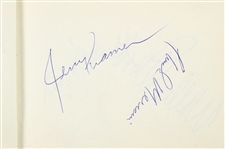 1960's Green Bay Packers Multi Signed Autograph Book w/ 30 Signatures Including Bart Starr, Ray Nitschke, Jerry Kramer & More (JSA)