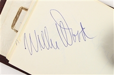 1960's Green Bay Packers Multi Signed Autograph Book w/ 30 Signatures Including Bart Starr, Ray Nitschke, Jerry Kramer & More (JSA)