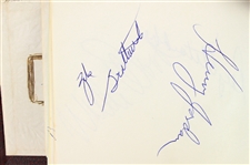 1960's Green Bay Packers Multi Signed Autograph Book w/ 30 Signatures Including Bart Starr, Ray Nitschke, Jerry Kramer & More (JSA)
