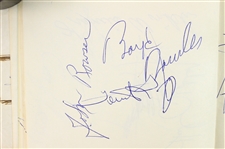 1960's Green Bay Packers Multi Signed Autograph Book w/ 30 Signatures Including Bart Starr, Ray Nitschke, Jerry Kramer & More (JSA)