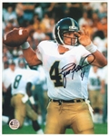 1990s Brett Favre Southern Miss Golden Eagles Signed 8" x 10" Photo 