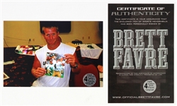 1990's Brett Favre Southern Miss Golden Eagles Signed 8 x 10 Photo 