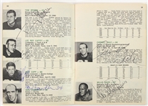 1968 Green Bay Packers Team Signed Official Press Book w/ 39 Signatures Including Bart Starr, Ray Nitschke, Jerry Kramer & More (JSA)