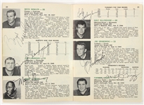 1968 Green Bay Packers Team Signed Official Press Book w/ 39 Signatures Including Bart Starr, Ray Nitschke, Jerry Kramer & More (JSA)