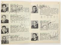 1968 Green Bay Packers Team Signed Official Press Book w/ 39 Signatures Including Bart Starr, Ray Nitschke, Jerry Kramer & More (JSA)