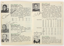 1968 Green Bay Packers Team Signed Official Press Book w/ 39 Signatures Including Bart Starr, Ray Nitschke, Jerry Kramer & More (JSA)