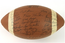 1962 World Champion Green Bay Packers Team Signed Football w/ 38 Signatures Including Vince Lombardi, Bart Starr, Johnny Blood & More (JSA) Extremely High Grade