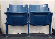1960-1990 Comiskey Park Chicago White Sox Stadium Chairs (section of 2)