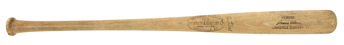 1965-68 Jesus Alou San Francisco Giants H&B Louisville Slugger Professional Model Game Used Bat (MEARS A7)