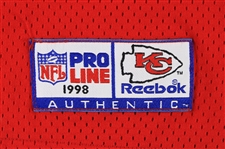 1998 Derrick Thomas Kansas City Chiefs Home Jersey (MEARS A5)