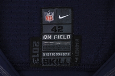 2013 Marshawn Lynch Seattle Seahawks Game Worn Home Jersey (MEARS A5) Super Bowl XLVIII Season