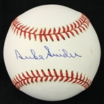 1990s Duke Snider Brooklyn Dodgers Signed Baseball (JSA)