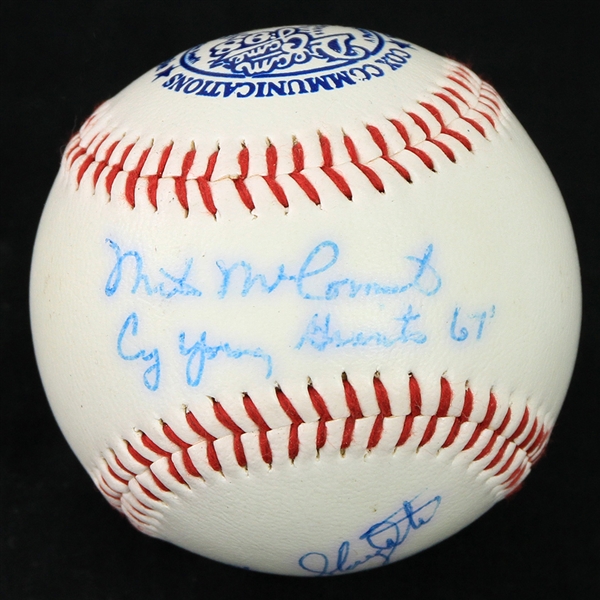 1998 Dream Game Multi Signed Baseball w/ 7 Signatures Including Bob Feller, Harmon Killebrew, Brooks Robinson & More (JSA)