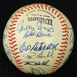 1965 San Francisco Giants Team Signed Baseball w/ 29 Signatures Including Willie Mays, Juan Marichal, Warren Spahn & More (JSA)