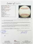1965 New York Mets Team Signed ONL Giles Baseball w/ 28 Signatures Including Casey Stengel, Yogi Berra, Tug McGraw & More (*Full JSA Letter*)
