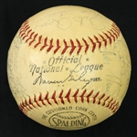 1963 Cincinnati Reds Team Signed ONL Giles Baseball w/ 26 Signatures Including Pete Rose Rookie Season, Frank Robinson, Joe Nuxhall & More (*Full JSA Letter*)