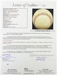 1963 Cincinnati Reds Team Signed ONL Giles Baseball w/ 26 Signatures Including Pete Rose Rookie Season, Frank Robinson, Joe Nuxhall & More (*Full JSA Letter*)