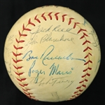 1963 New York Yankees Team Signed Baseball w/ 23 Signatures Including Yogi Berra, Whitey Ford, Elston Howard & More (JSA)