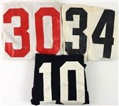 1970's-80's College Football Game Worn Jersey Collection - Lot of 7 (MEARS LOA) 