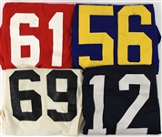 1970's-80's College Football Game Worn Jersey Collection - Lot of 9 (MEARS LOA)