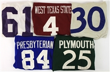 1970's-80's College Football Game Worn Jersey Collection - Lot of 11 (MEARS LOA)