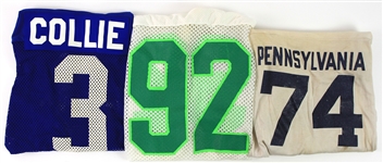 1960's-2000's College Football Game Worn Jersey Collection - Lot of 8 (MEARS LOA) 