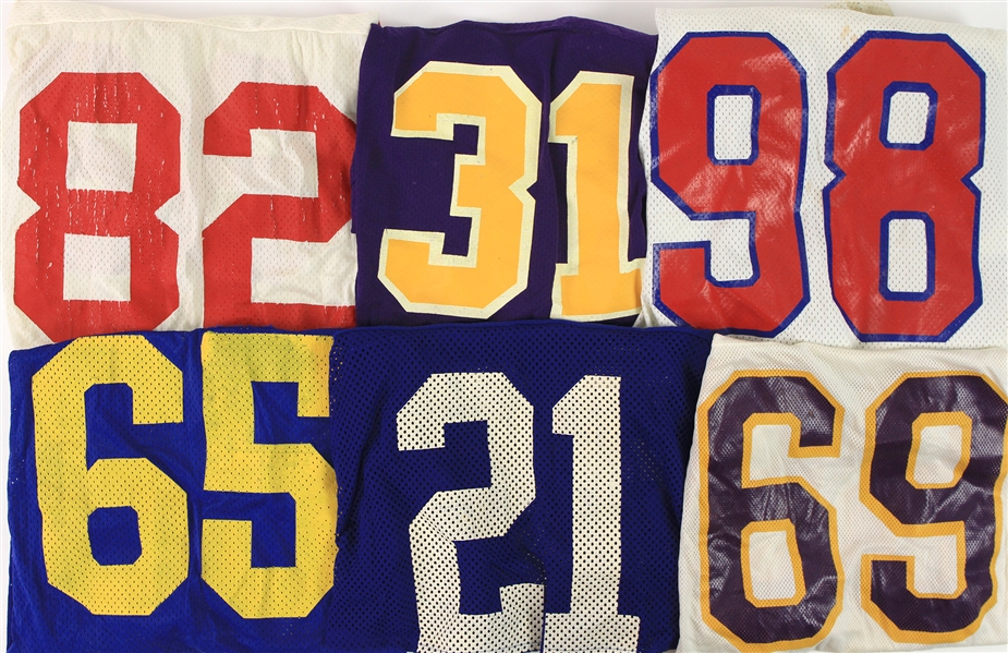 1970s-80s College Football Game Worn Jersey Collection - Lot of 9 (MEARS LOA)