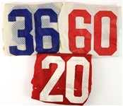 1970's-80's College Football Game Worn Jersey Collection - Lot of 9 (MEARS LOA)