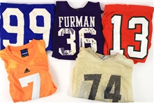 1970s-2000s College Football Game Worn Jersey Collection - Lot of 8 (MEARS LOA)
