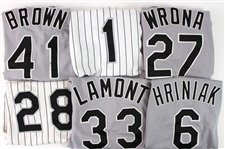 1993-2005 Chicago White Sox Game Worn Jerseys - Lot of 11 w/ Wilson Alvarez, George Bell, Joey Cora, Lance Johnson & More (MEARS LOA/JSA) 