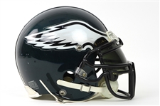 1999-2000 Brian Dawkins Philadelphia Eagles Game Worn Helmet (MEARS LOA)