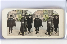 1914-18 WWI 3.25 x 7 Stereograph Photo Cards - Set of 25 w/ Original Wrapper