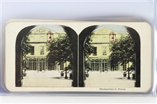 1914-18 WWI 3.25 x 7 Stereograph Photo Cards - Set of 25 w/ Original Wrapper