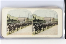 1914-18 WWI 3.25 x 7 Stereograph Photo Cards - Set of 25 w/ Original Wrapper