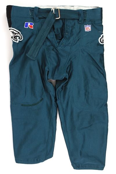 1996 William Fuller Philadelphia Eagles Game Worn Uniform Pants (MEARS LOA)