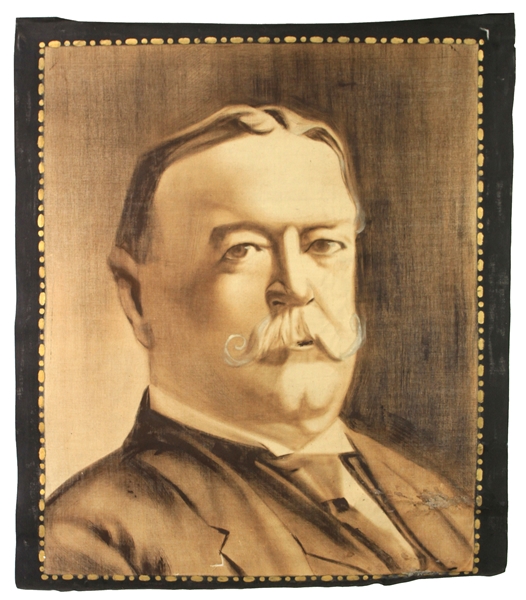 1909-13 William Howard Taft 27th President of the United Stated 38.5" x 44" Canvas Depiction 