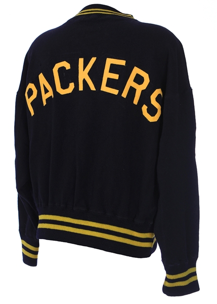 1944-1945 Bob Kahler / Russ Mosley Green Bay Packers Game Worn Sweater (MEARS LOA) Originally Sourced From Dominic Gentile