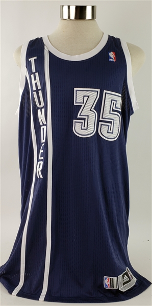 2013-14 Kevin Durant Oklahoma City Thunder Alternate Jersey (MEARS A5)