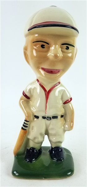 1930s-40s Baseball Player 8.5" Ceramic Figure