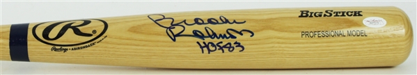 2000s Brooks Robinson Baltimore Orioles Signed Rawlings Adirondack Bat (*JSA*)