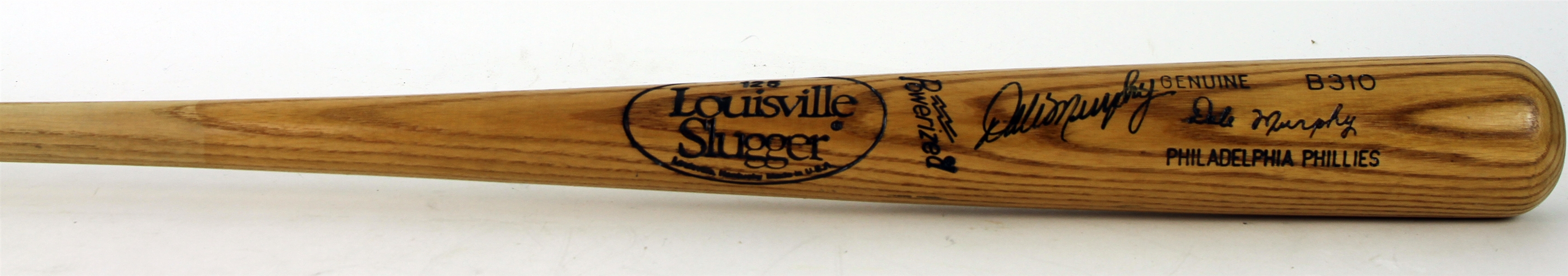 1991-92 Dale Murphy Philadelphia Phillies Signed Louisville Slugger Professional Model Bat (MEARS A5/JSA)