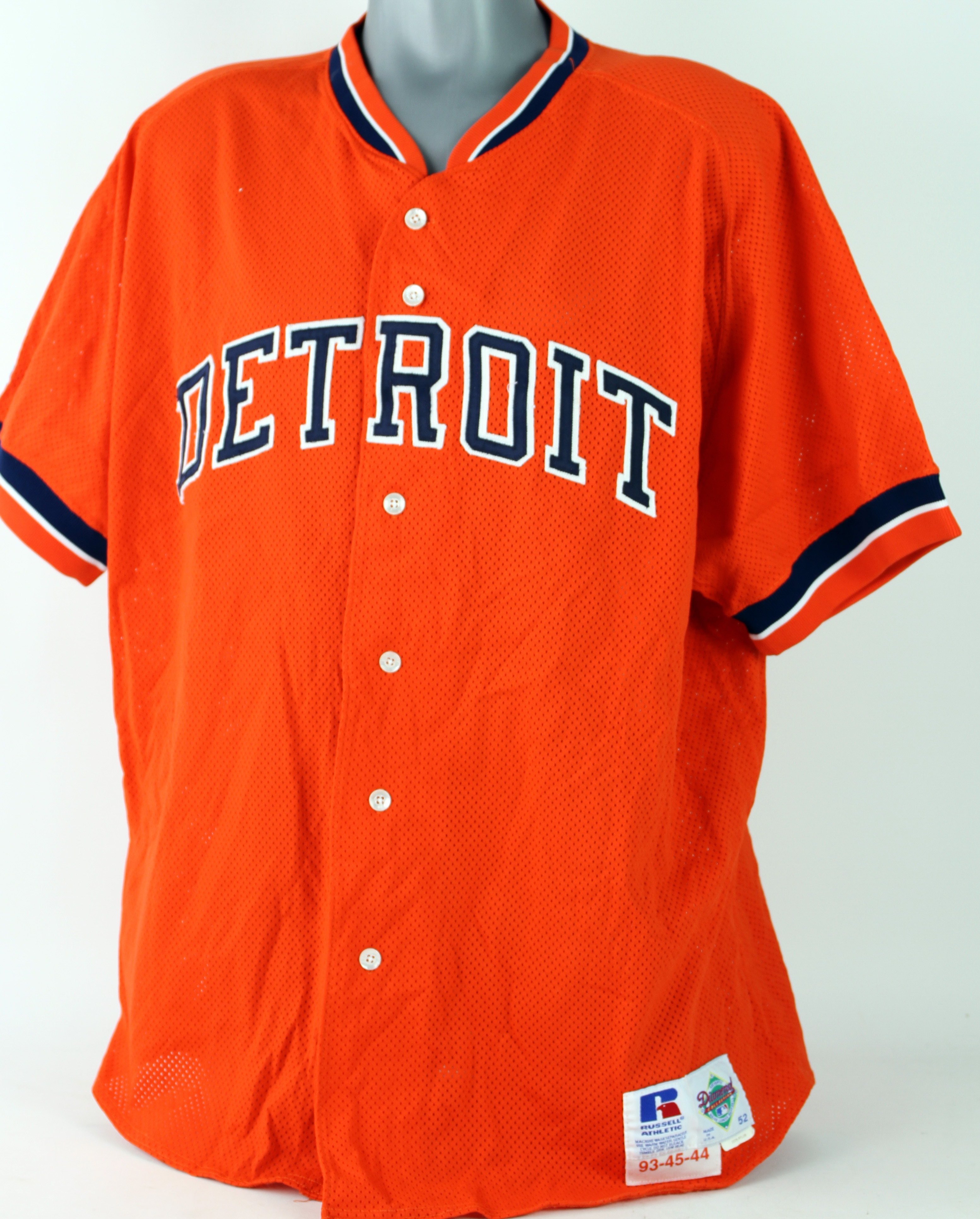 Lot Detail - 1993 Cecil Fielder Detroit Tigers Batting Practice Jersey  (MEARS LOA)