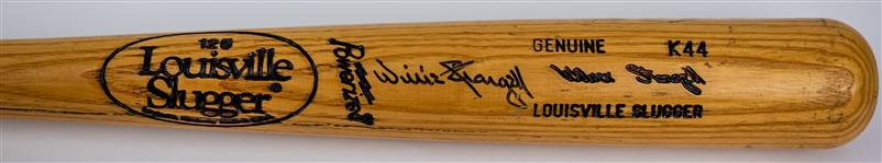 1983-85 Willie Stargell Pittsburgh Pirates Signed Louisville Slugger Professional Model Post Career Bat (MEARS LOA/JSA)