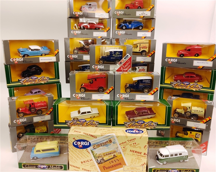 Corgi Toy Cars (Lot of 26)